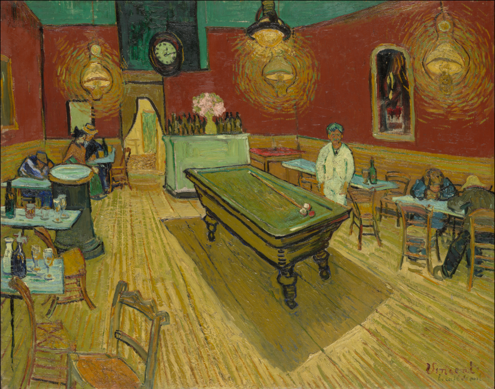 Café de nuit de Van Gogh