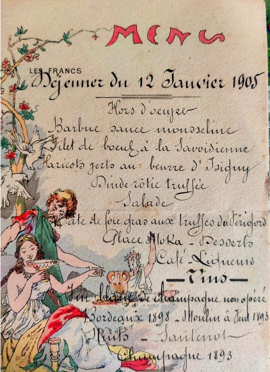 Le menu de restaurant : une histoire vieille de huit siècles